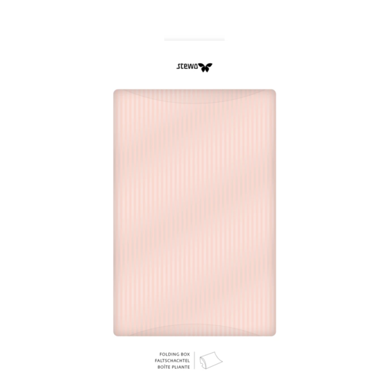 Faltschachteln „Paro“ | 16×4×19,5 cm, 210 g/m², hellrosa, 3 Stück