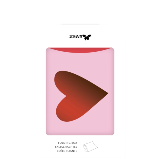 Faltschachteln „Amaia“ | 10×2,5×11 cm, 210 g/m², rosa, 3 Stück