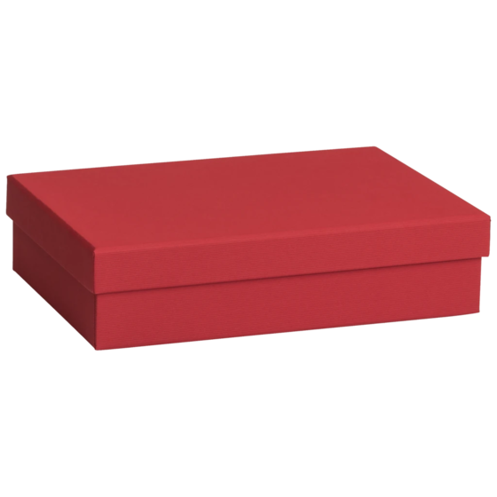 Gift Box One Colour | 24×6×16,5 cm, dark red