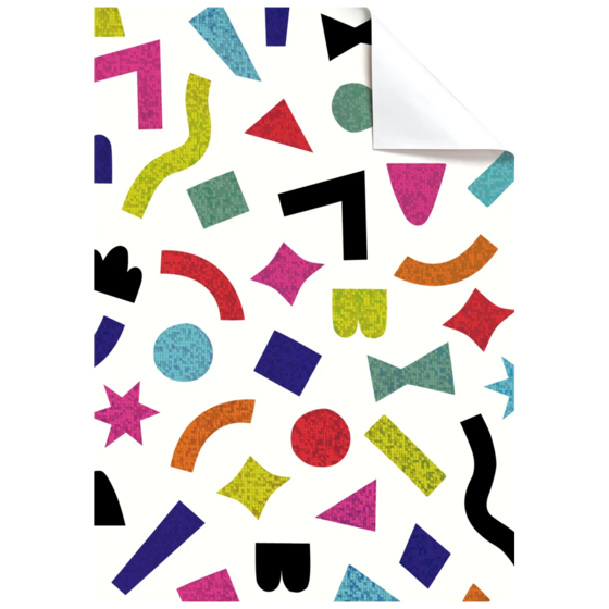 Geschenkpapier-Bogen „Tyra“ | 100×70 cm, 76 g/m², mehrfarbig