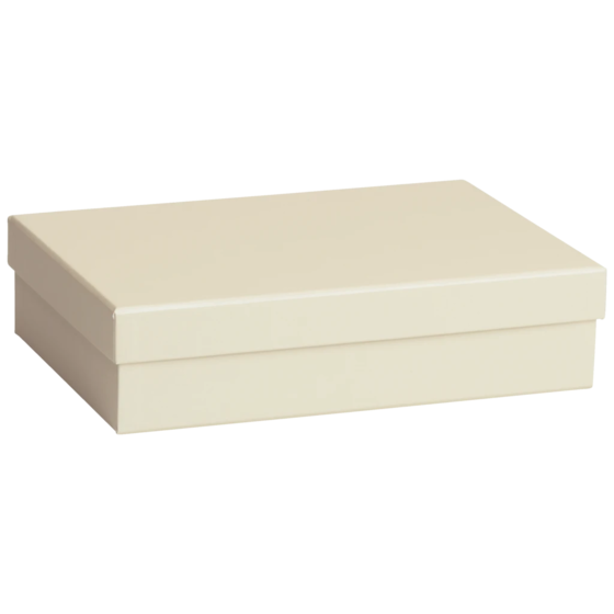 Gift Box One Colour | 24×6×16,5 cm, light beige