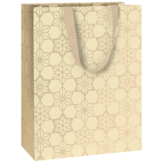 Geschenktasche „Genoveva“ | 23×30×13 cm, 230 g/m², champagner