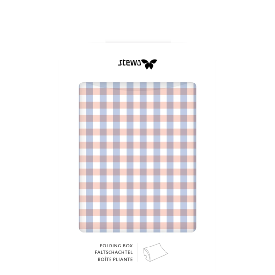 Faltschachteln „Samia“ | 10×2,5×11 cm, 210 g/m², lachs/himmelblau, 3 Stück