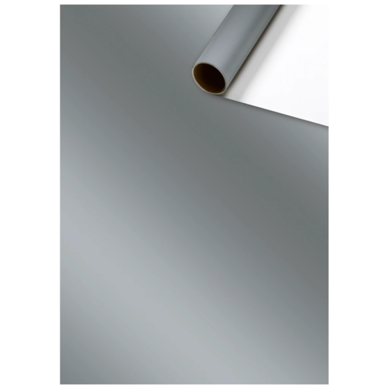 Geschenkpapier „Uni Plain“ One Colour | 70 cm × 10 m, 80 g/m², silber