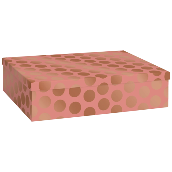 Geschenkbox „Vanda“ | 33×12×48 cm, 120 g/m², terracotta