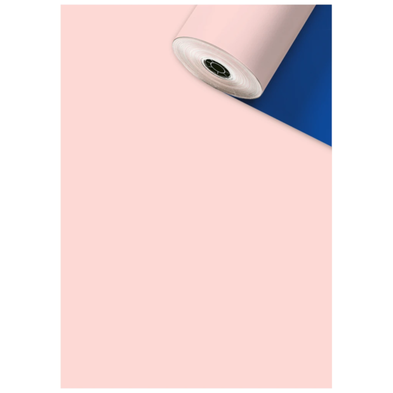 Geschenkpapier Sécaré-Rolle „Uni Duplo“ | 70 cm × 250 m, 70 g/m², rosa/dunkelblau