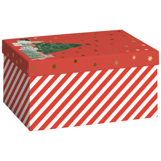 Geschenkbox „Anette“ | 16,5×12×24 cm, 120 g/m², rot