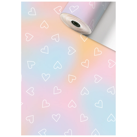 Geschenkpapier Sécaré-Rolle „Kayla“ | 30 cm × 100 m, 76 g/m², regenbogen