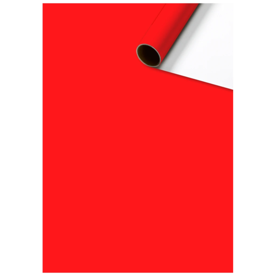 Geschenkpapier „Uni Plain“ One Colour | 70 cm × 2 m, 80 g/m², rot