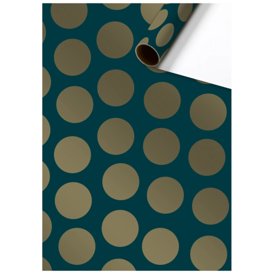 Geschenkpapier „Vanda“ | 70 cm × 2 m, 80 g/m², petrol
