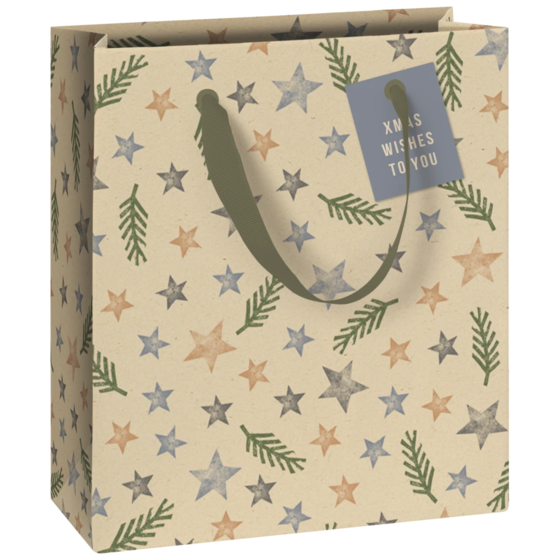 Geschenktasche „Naruto“ | 18×21×8 cm, 250 g/m², hellbraun