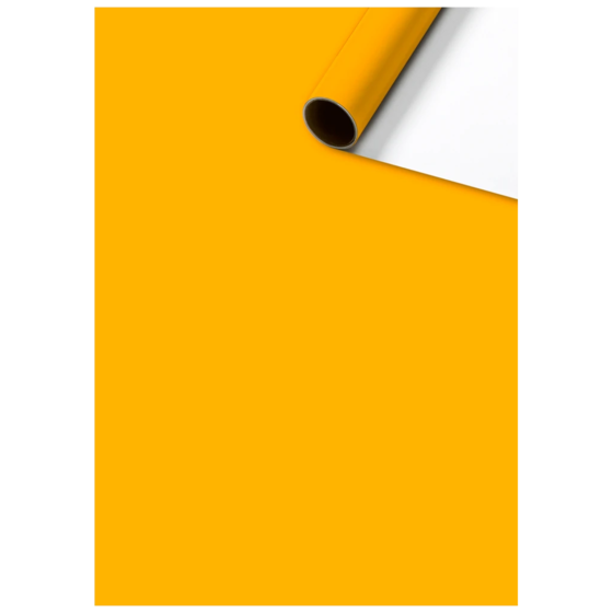 Geschenkpapier „Uni Plain“ One Colour | 70 cm × 2 m, 80 g/m², orange