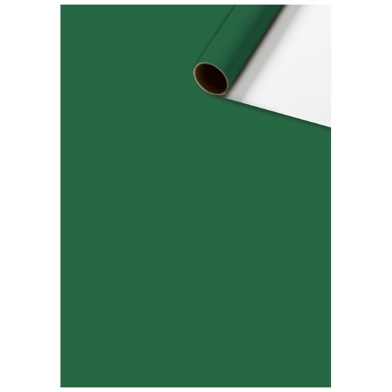 Geschenkpapier „Uni Plain“ One Colour | 70 cm × 5 m, 80 g/m², dunkelgrün