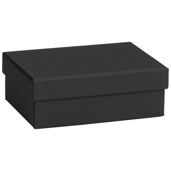 Geschenkbox One Colour | 16,5×6×12 cm, schwarz