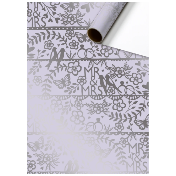 Geschenkpapier „Anouk“ | 70 cm × 1,5 m, 76 g/m², lila