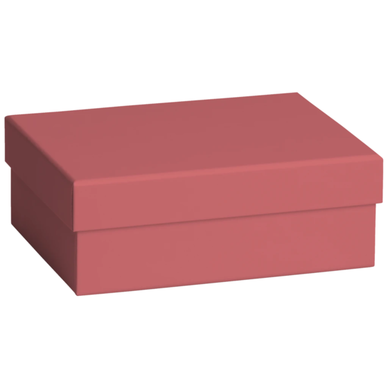 Geschenkbox „Uni Pure“ | 12×6×16,5 cm, bordeaux