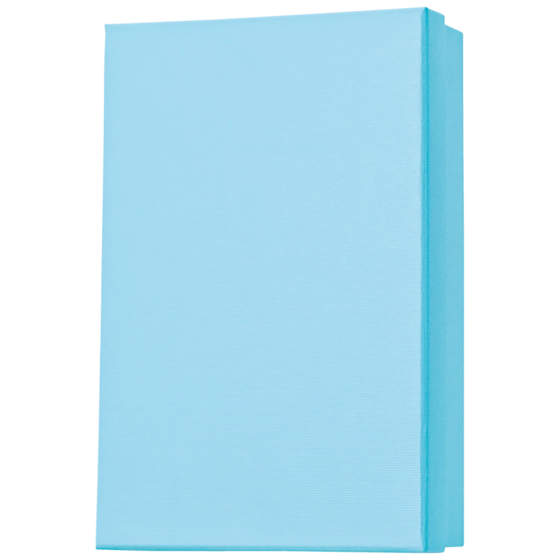 Boîte cadeau One Colour | bleu clair, 10 Tailles