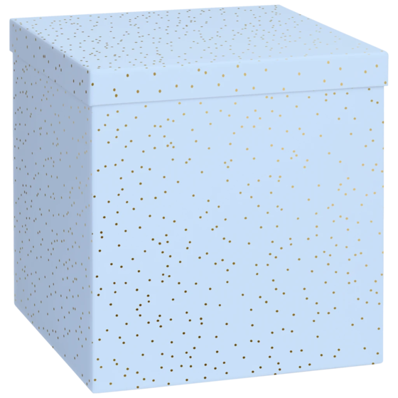 Geschenkbox „Yvie“ | 23×24×23 cm, hellblau