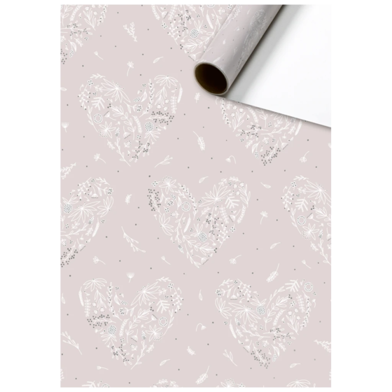 Geschenkpapier „Eldana“ | 70 cm × 1,5 m, 76 g/m², beige
