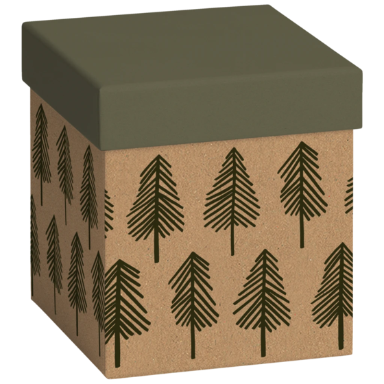 Geschenkbox „Weren“ | 11×11×12 cm, schwarz