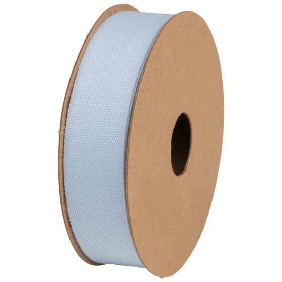 Geschenkband | Baumwolle, 16 mm × 3 m, hellblau