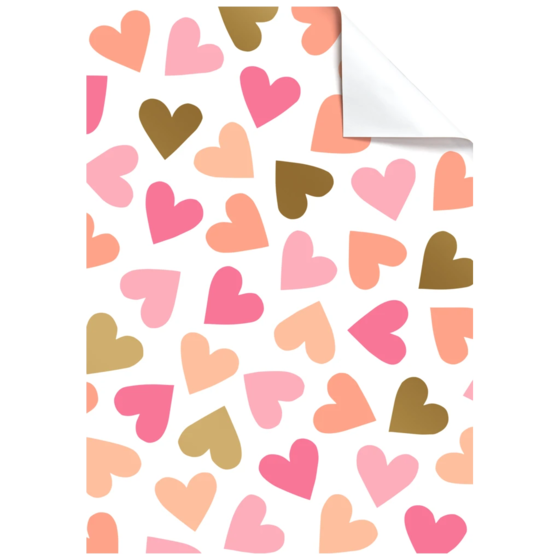 Geschenkpapier-Bogen „Velia“ | 100×70 cm, 80 g/m², mehrfarbig
