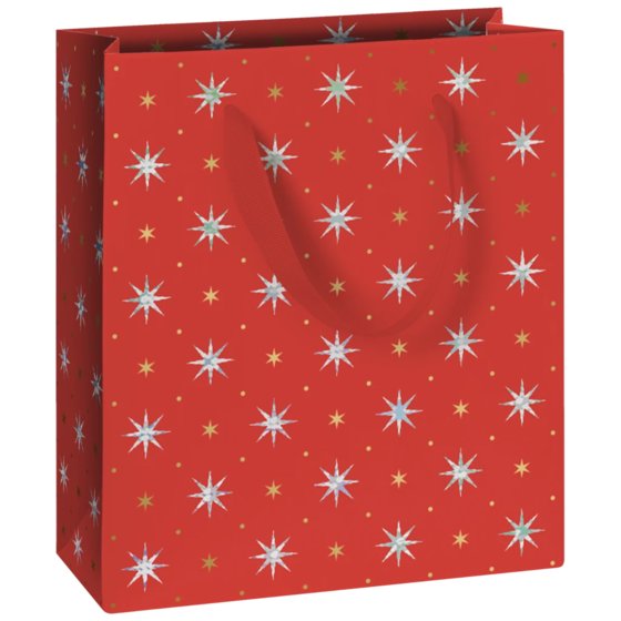 Geschenktasche „Zidonia“ | 18×21×8 cm, 250 g/m², rot