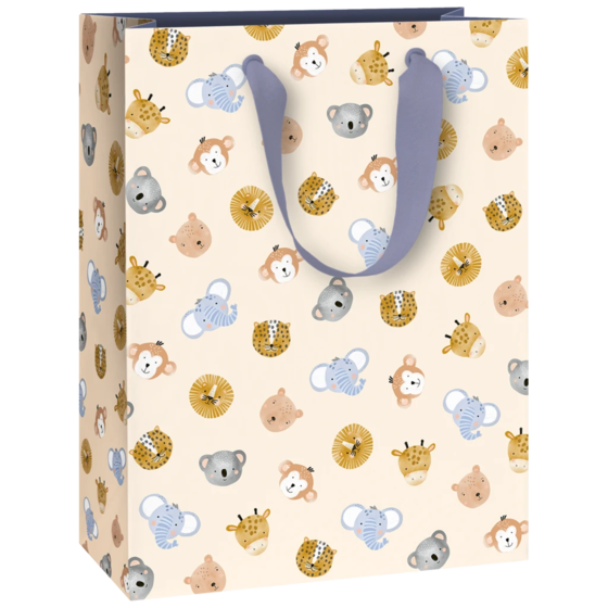 Geschenktasche „Buba“ | 23×30×13 cm, 230 g/m², champagner