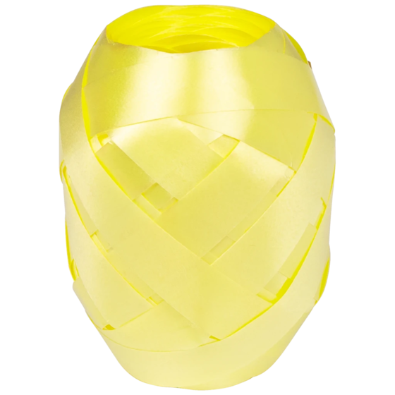 Geschenkband | Polypropylen, 10 mm × 30 m, gelb