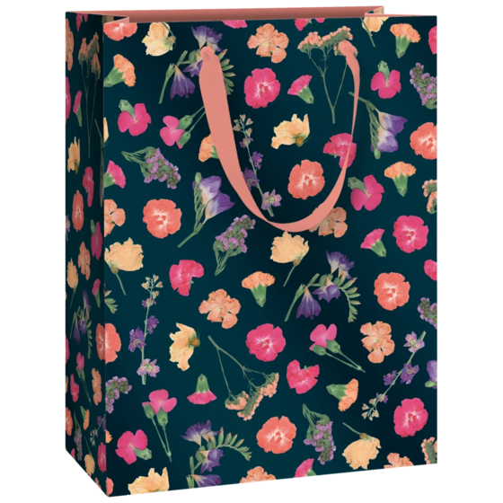 Geschenktasche „Maila“ | 23×30×13 cm, 250 g/m², petrol