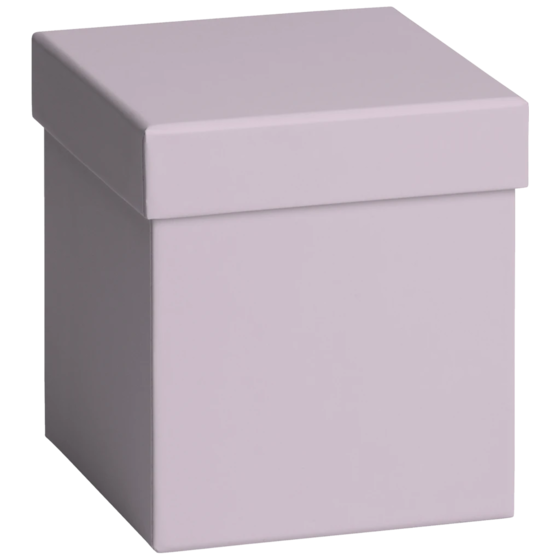 Geschenkbox „Uni Pure“ | 11×12×11 cm, lila