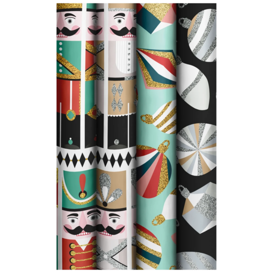 Geschenkpapier „Endless Joy“ | 70 cm × 1,5 m, 75 g/m², sortiert
