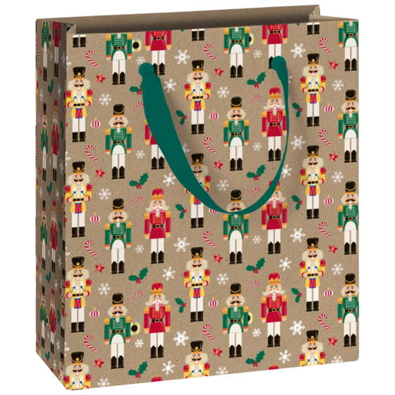 Geschenktasche „Henok“ | 18×21×8 cm, 180 g/m², braun