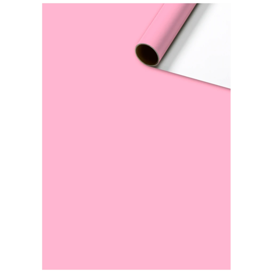 Geschenkpapier „Uni Plain“ One Colour | 70 cm × 2 m, 80 g/m², rosa