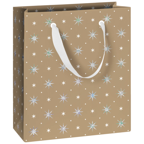 Geschenktasche „Zidonia“ | 18×21×8 cm, 250 g/m², gold
