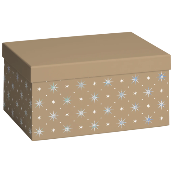 Geschenkbox „Zidonia“ | 16,5×12×24 cm, 120 g/m², gold