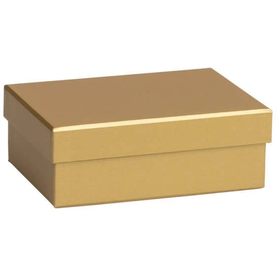 Geschenkbox One Colour | 16,5×6×12 cm, gold