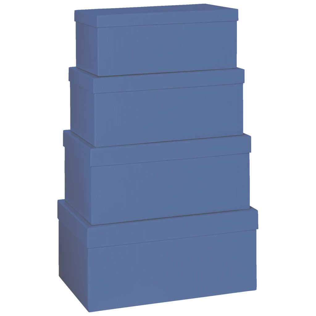 Gift Box One Colour | dark blue, 4 Sizes