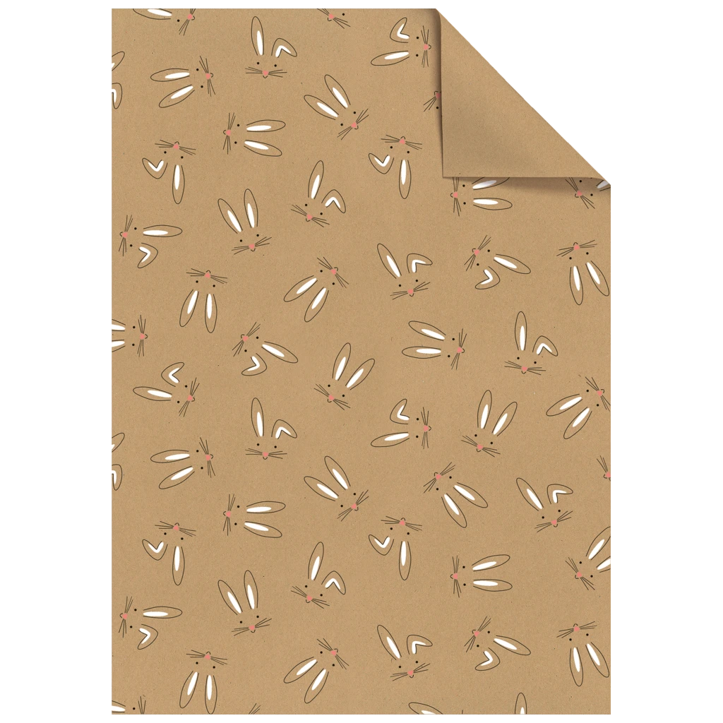 Geschenkpapier-Bogen | 100×70 cm, 70 g/m², braun