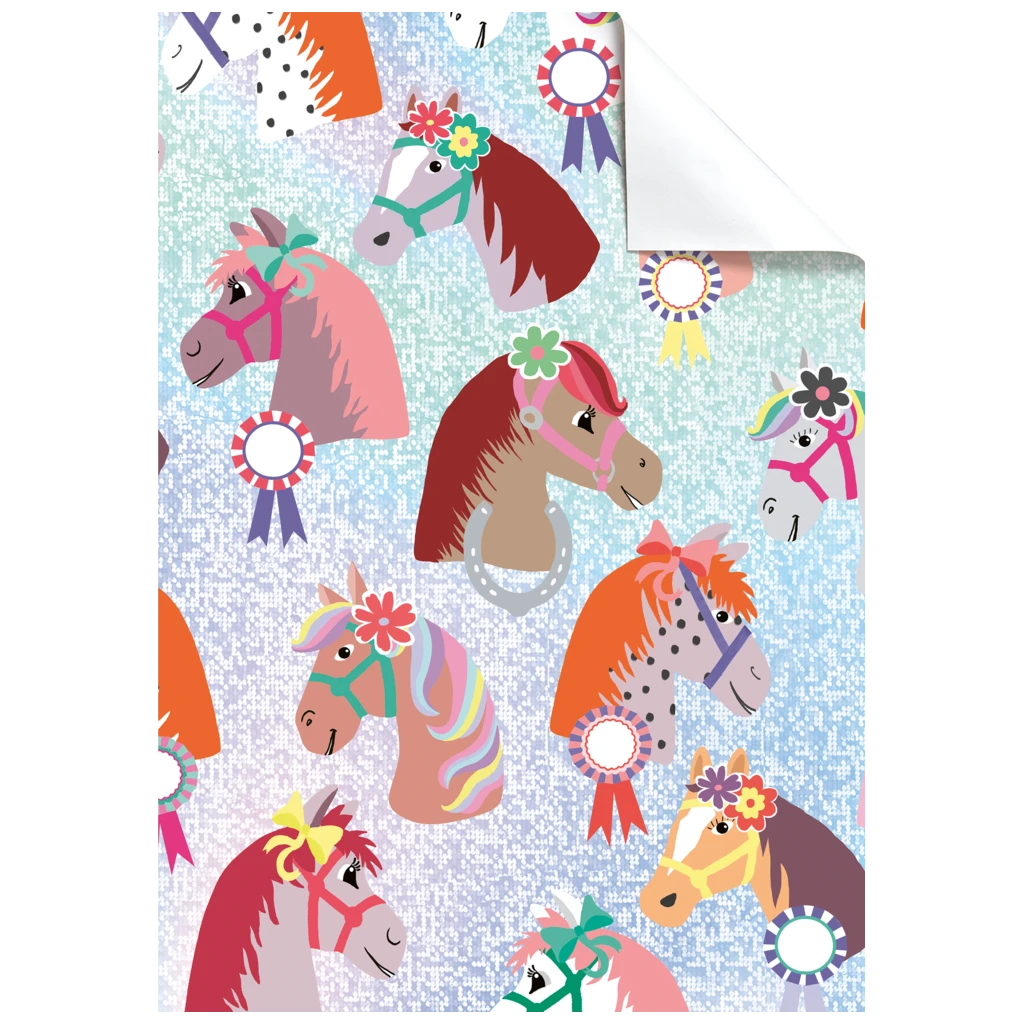 Geschenkpapier-Bogen „Bonny“ | 100×70 cm, 80 g/m², regenbogen