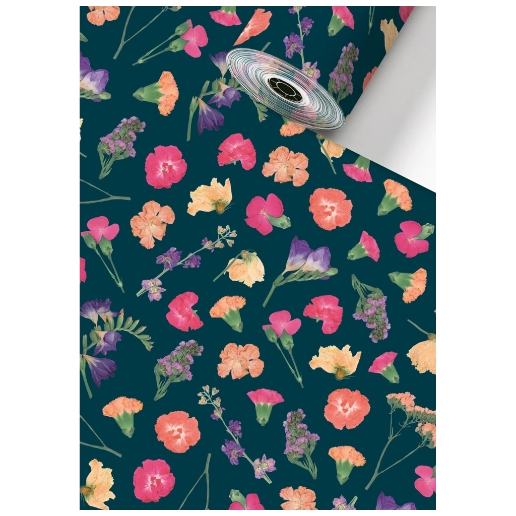 Geschenkpapier „Maila“ | 70 cm × 150 m, 80 g/m², petrol