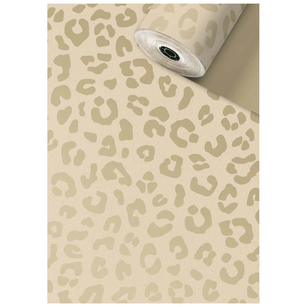Geschenkpapier „Beda“ | 70 cm × 150 m, 80 g/m², beige/gold