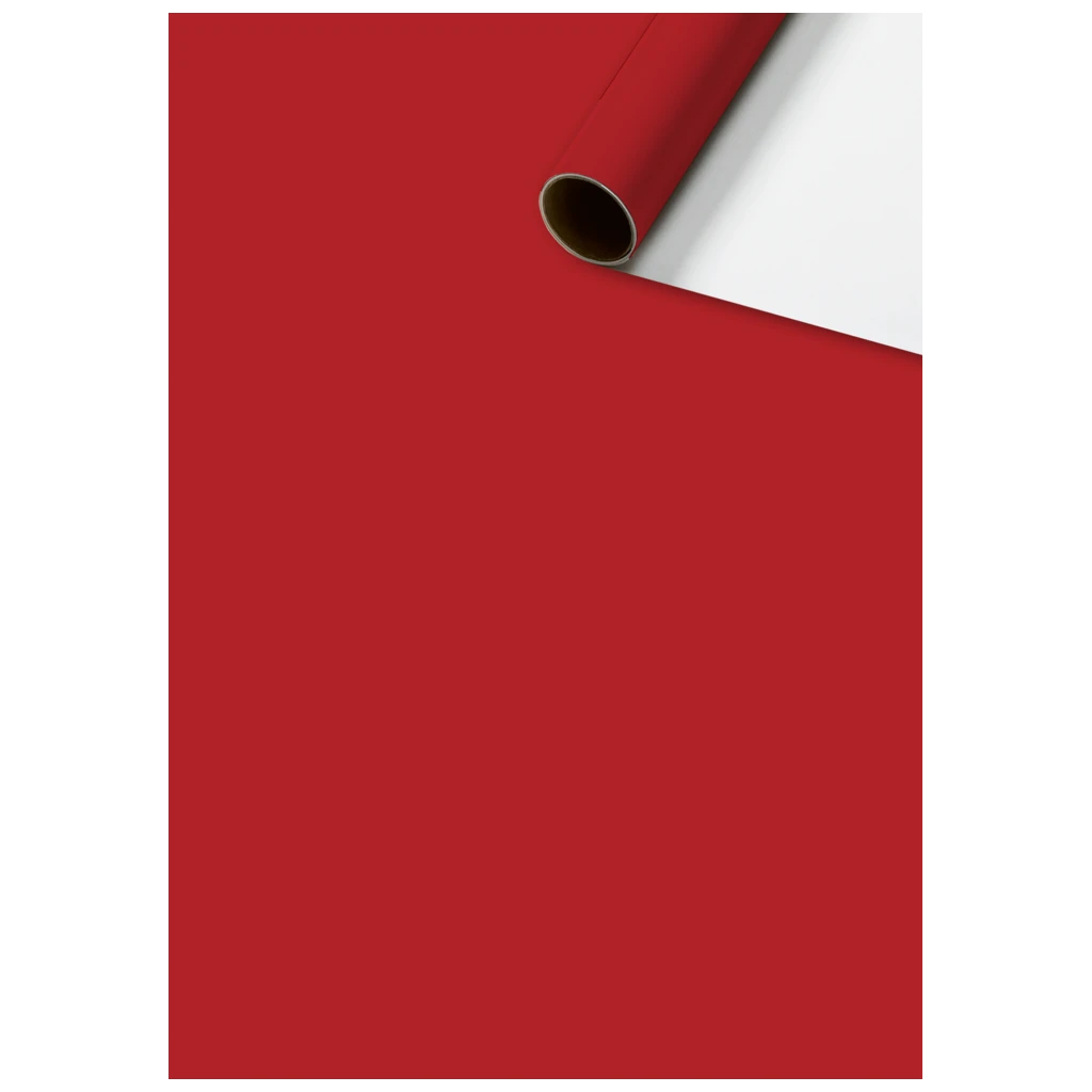Geschenkpapier „Uni Plain“ One Colour | 70 cm × 5 m, 80 g/m², dunkelrot