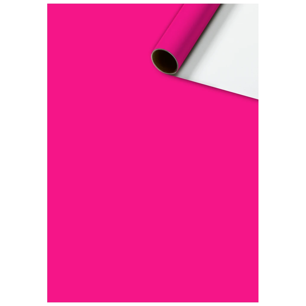 Geschenkpapier „Uni Plain“ One Colour | 70 cm × 5 m, 80 g/m², pink