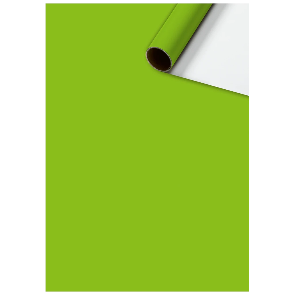 Geschenkpapier „Uni Plain“ One Colour | 70 cm × 5 m, 80 g/m², hellgrün