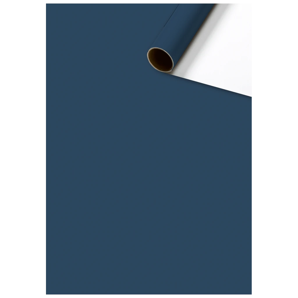 Geschenkpapier „Uni Plain“ One Colour | 70 cm × 10 m, 80 g/m², dunkelblau