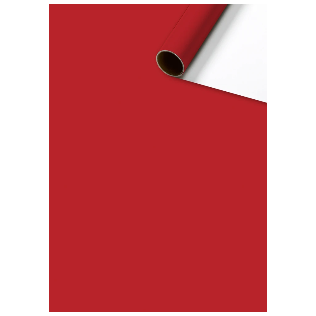 Geschenkpapier „Uni Plain“ One Colour | 70 cm × 10 m, 80 g/m², dunkelrot