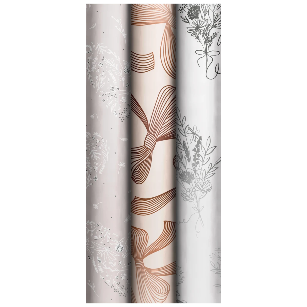 Geschenkpapier „Together Forever“ | 70 cm × 1,5 m, 76 g/m², sortiert