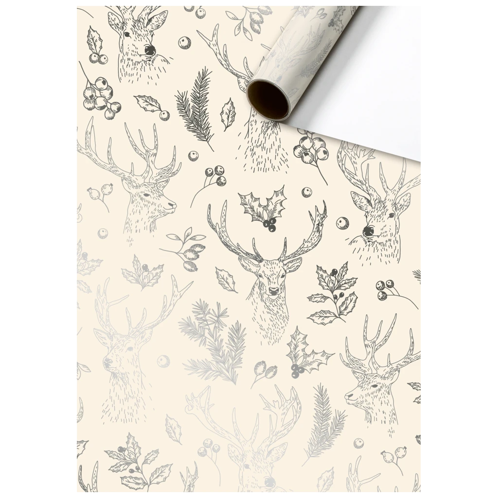 Geschenkpapier „Beau“ | 70 cm × 1,5 m, 76 g/m², beige