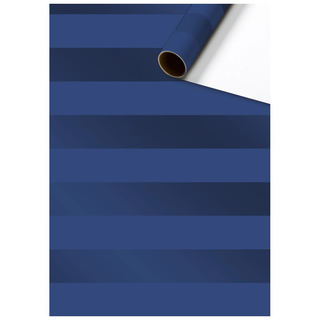 Geschenkpapier „Bas“ | 70 cm × 1,5 m, 76 g/m², dunkelblau